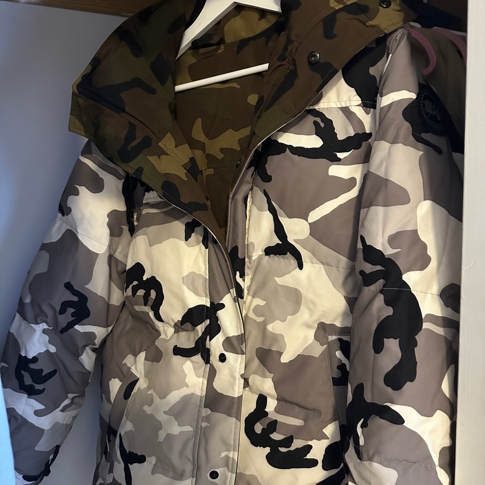 Camouflage Puffer Jacket